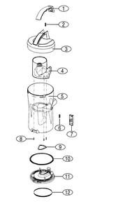 Part Location Diagram of DJ61-70001E Samsung Spring etc