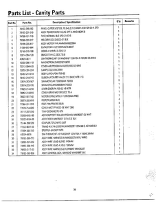 Cavity And Standard Parts Page 2 Diagram and Parts List for MW3580T XAA Samsung Microwave