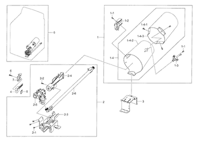 Duct & Burner Diagram and Parts List for DV56H9100GW A2-0000 Samsung Dryer