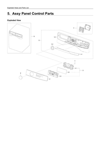 Part Location Diagram of DC97-22036A Samsung Window Panel Assembly