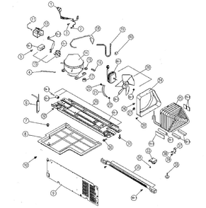 Part Location Diagram of 7122401211 Maytag Screw tapp 4x12