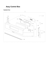 Part Location Diagram of DG92-01107A Samsung Display Control Board