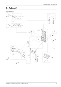 Part Location Diagram of DA02-00202A Samsung Solder ring