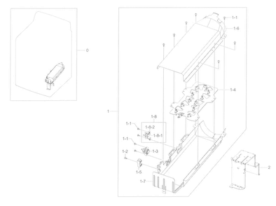 Heater Diagram and Parts List for DV45H7000EW A2-0001 Samsung Dryer