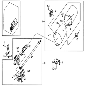 Heater Diagram and Parts List for DV511AGR XAA-0003 Samsung Dryer