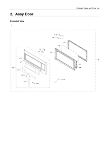 Part Location Diagram of DE34-00439G Samsung Touchpad Membrane Switch