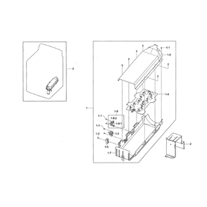 Heater Duct-Electric Diagram and Parts List for DV45H7000EP A3-0000 Samsung Dryer