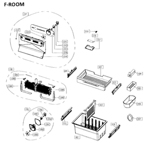 Part Location Diagram of 3015514900 Maytag Refrigerator freezer light cover