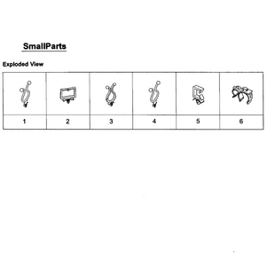 Holders Diagram and Parts List for DV405GTPAWR AA-0002 Samsung Dryer