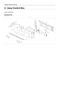 Part Location Diagram of DG94-04024C Samsung SUB Control Panel Assembly