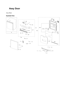 Part Location Diagram of DD97-00645C Samsung Control Panel Assembly