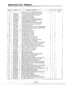 Microwave/pcb Parts Page 6 Diagram and Parts List for MW5330T XAA Samsung Microwave