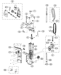 Part Location Diagram of DJ64-00688B Samsung BUTTON SWITCH-AUTO FIX;3