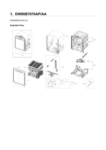 Part Location Diagram of DD67-00205A Samsung Cap
