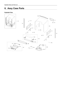 Part Location Diagram of DD92-00059G Samsung Main Control Board