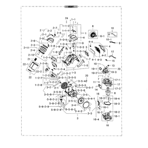 Body Diagram and Parts List for SC12F50PJ  Samsung Canister Vacuum