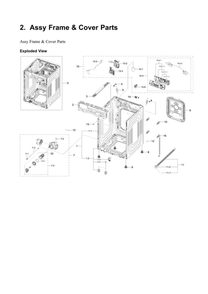 Part Location Diagram of DC61-01290C Samsung Bush hose
