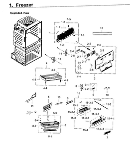 Part Location Diagram of DA47-00244Y Samsung Heater met