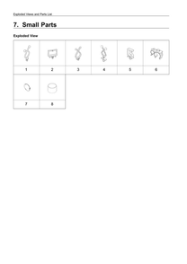 Part Location Diagram of DC61-10329U Samsung CAP-V.W;SEW-F100C,LDP