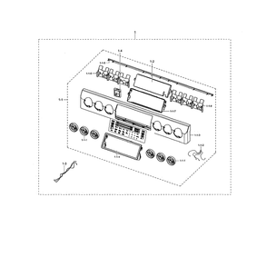 Part Location Diagram of DE92-03967B Samsung Module Assembly