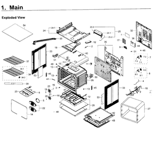 Part Location Diagram of DG31-00026A Samsung AC Fan Motor