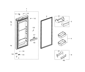Part Location Diagram of DA66-00678A Samsung WIRE-CAN CARRY;AW2 CD,ST