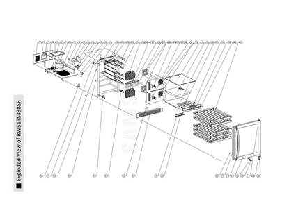 Part Location Diagram of DA81-07504A Samsung SVC-DRAIN WATER INNER;ABS,BLACK COLOR,DG