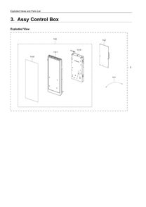 Part Location Diagram of DE68-04487A Samsung Label cooking guide