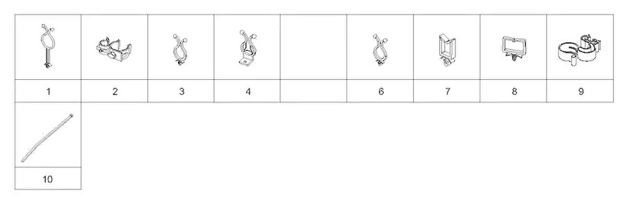 Misc Parts Diagram and Parts List for 40249032010  Kenmore Washer