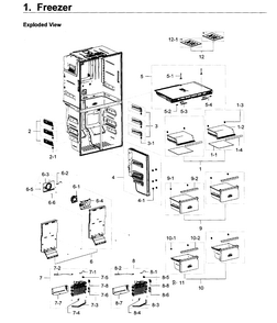 Part Location Diagram of DA97-15343A Samsung Partition-