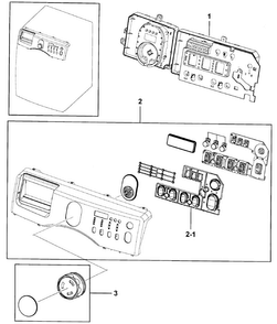 Part Location Diagram of DC92-00287E Samsung Main PCB Assembly