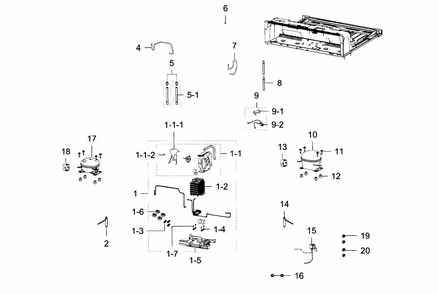 Cycle Diagram and Parts List for RF23J9011SR AA-0003 Samsung Refrigerator