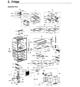 Part Location Diagram of DA63-08019D Samsung COVER DEODORIZER-RIGHT;R