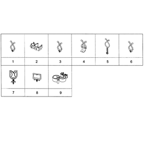 Small Diagram and Parts List for WF361BVBEWR A2-01 Samsung Washer