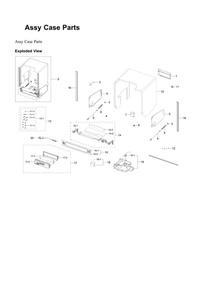 Part Location Diagram of DD92-00059H Samsung Main Power Control Board Assembly