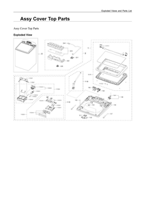Part Location Diagram of DC97-22838A Samsung Module Detergent Assembly