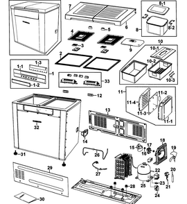 Part Location Diagram of DA61-03462A Samsung GUIDE-BOTTOM;SKR2D13PW,S