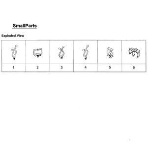 Holders Diagram and Parts List for DV405ETPAWR AA-0001 Samsung Dryer