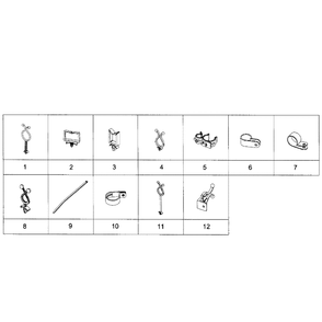 Wire Holder Diagram and Parts List for WF350ANW XAA-01 Samsung Washer