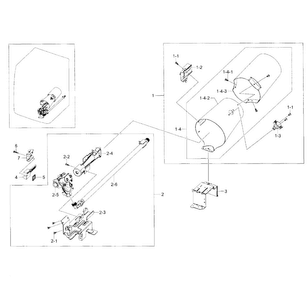 Duct & Burner Diagram and Parts List for DV405GTPAWR AA-0000 Samsung Dryer