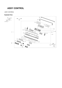 Part Location Diagram of DG96-00800C Samsung SUB Wire Harness Assembly