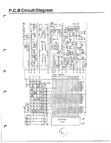 Parts List - P.c.b. Parts Diagram and Parts List for MW4620T XAA Samsung Microwave