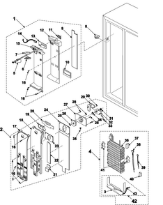 Part Location Diagram of DA97-02006A Samsung Assembly COVER-MULTI FRE DIS