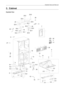 Part Location Diagram of DA92-00615C Samsung Inverter Power Control Board Assembly