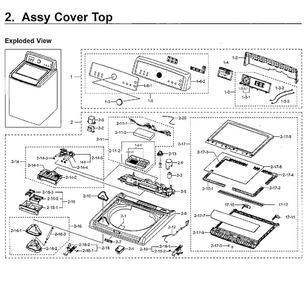 Part Location Diagram of DC94-03180A Samsung Assembly pcb manual