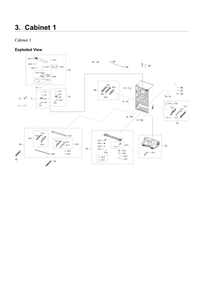 Part Location Diagram of DA61-09186A Samsung Hanger-middle right