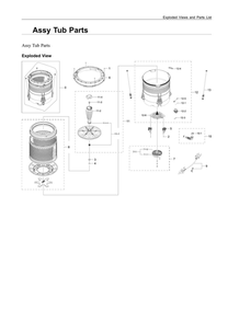 Part Location Diagram of DC91-11580A Samsung Pulsator Screw Assembly