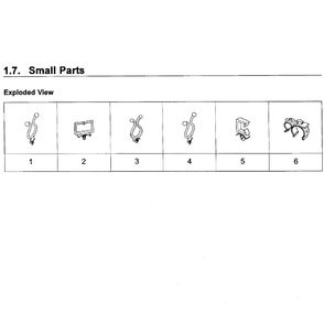 Holders Diagram and Parts List for DV431AGW XAA-01 Samsung Dryer