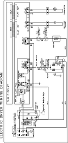 Wiring Information Diagram and Parts List for DV3C6BEW XAA Samsung Dryer