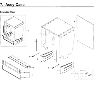 Part Location Diagram of DD81-02060A Samsung Sound Absorber Insulation